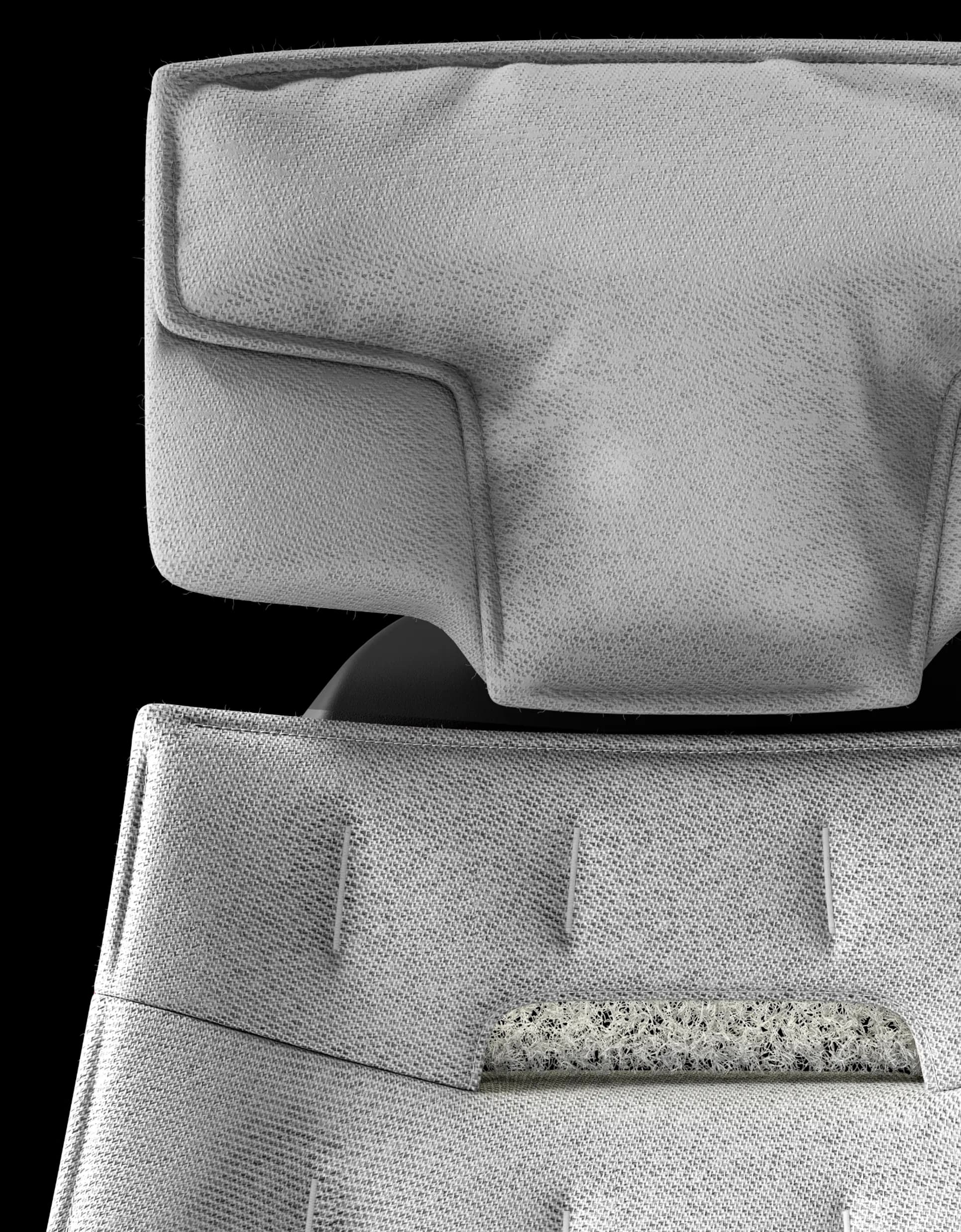 Forvia automotive component rendered for exhibition